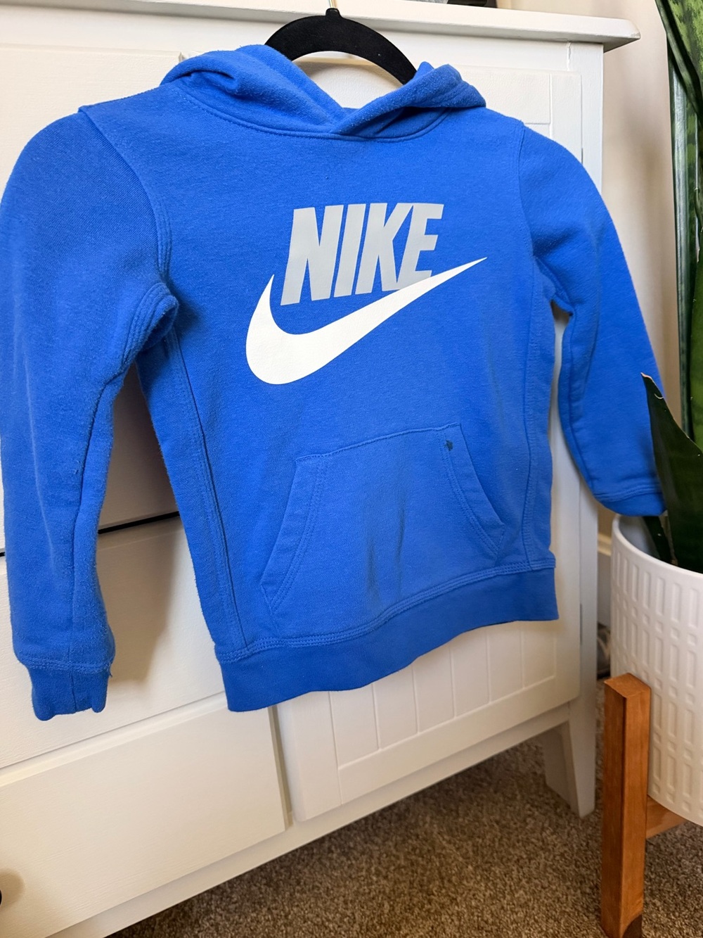 Nike Kids' Royal Blue Logo Hoodie